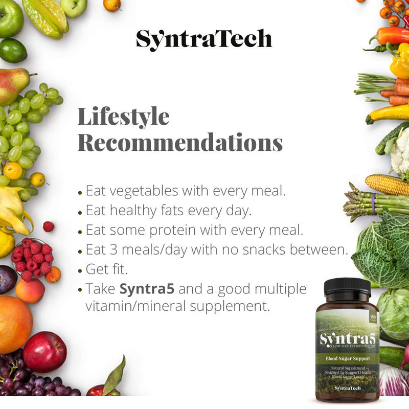 Syntratech Syntra5 Blood Sugar Support (2 bottles pack)