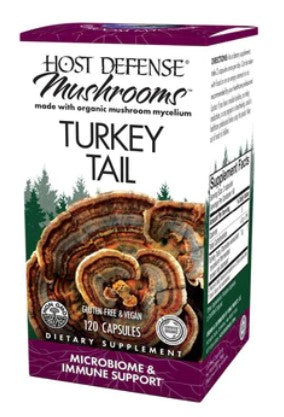 Host Defense Turkey Tail 120 Vegetarian Capsules