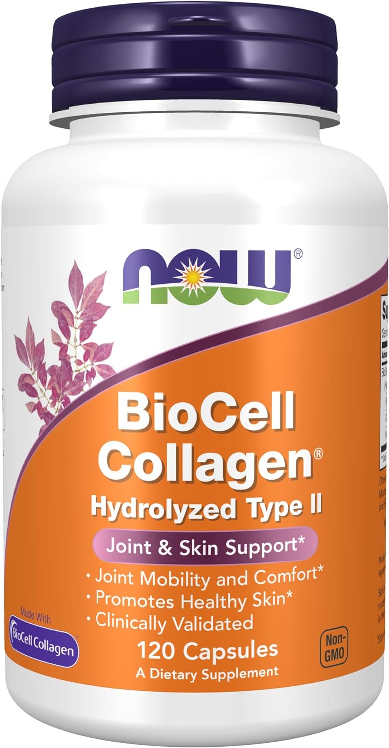 BioCell Collagen® Hydrolyzed Type II - 120 Capsules by NOW