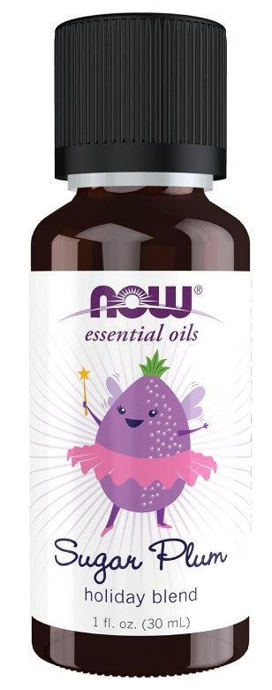 Sugar Plum Holiday Blend Essential Oil, 1 fl oz (30 mL), by Now Essential Oils