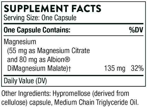 Magnesium CitraMate, 90 Capsules, by Thorne