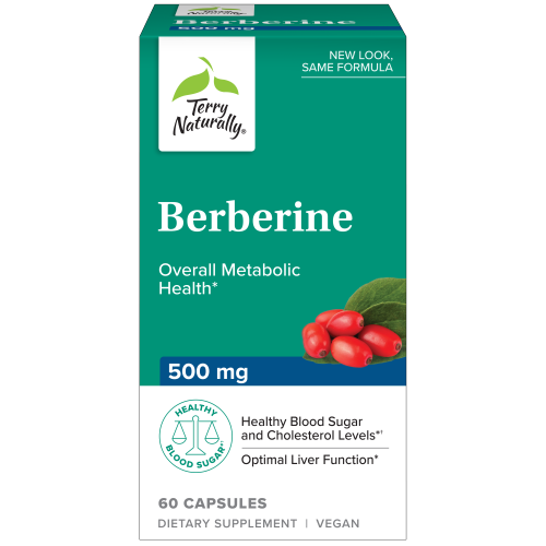 Terry Naturally Berberine, 60 Capsules, by Europharma