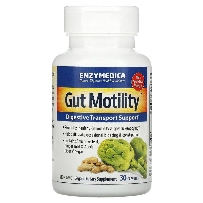 Gut Motility, Digestive Transport Support, 30 Capsules