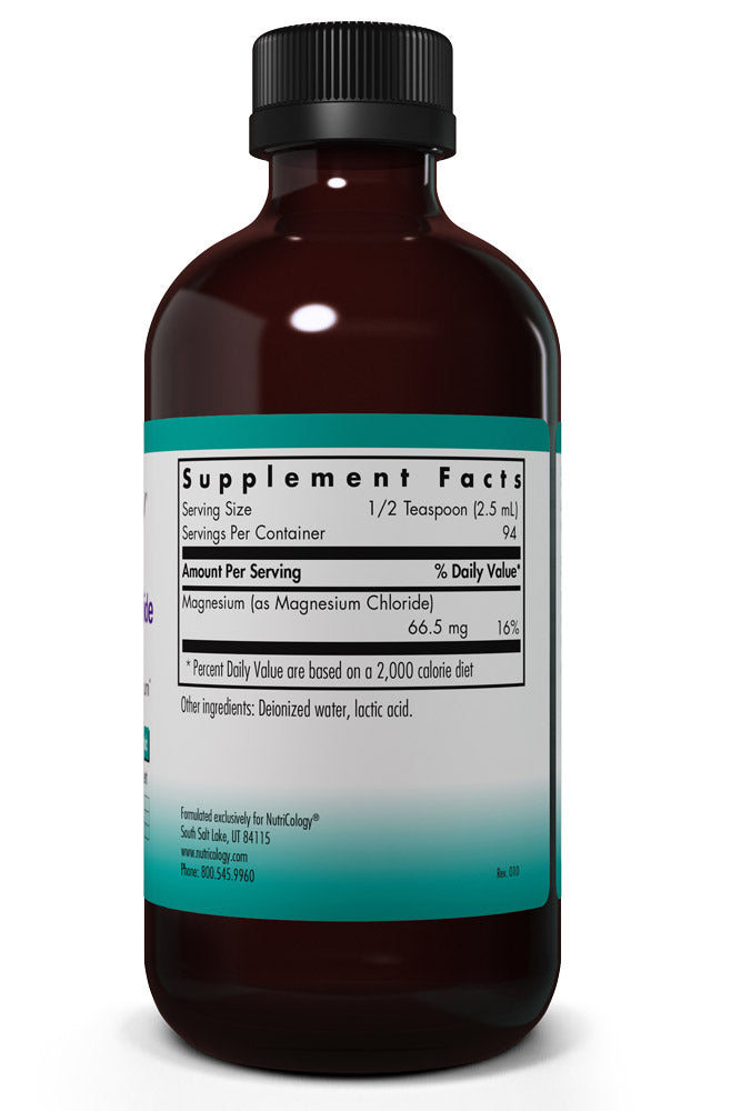 Magnesium Chloride Liquid 8 fl oz (236 ml) by Nutricology best price