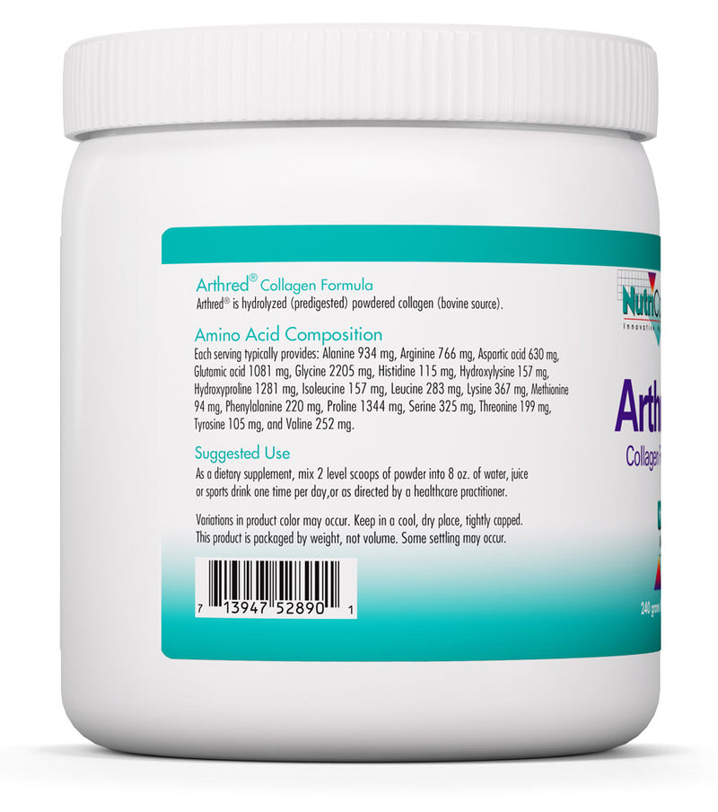 Arthred Collagen Formula 240 g (8.5 oz) by Nutricology best price