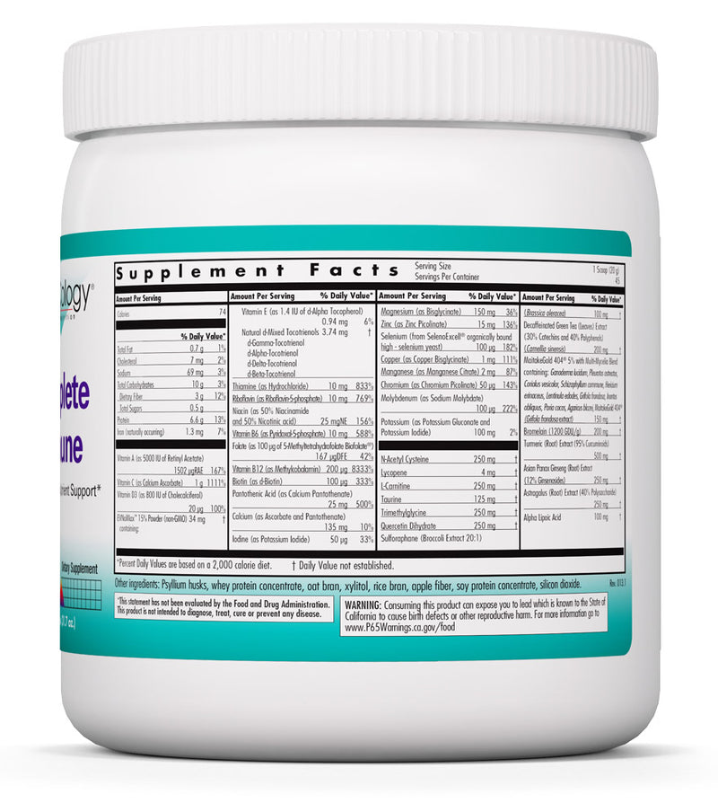 Complete Immune 900 g (31.7 oz) by Nutricology best price