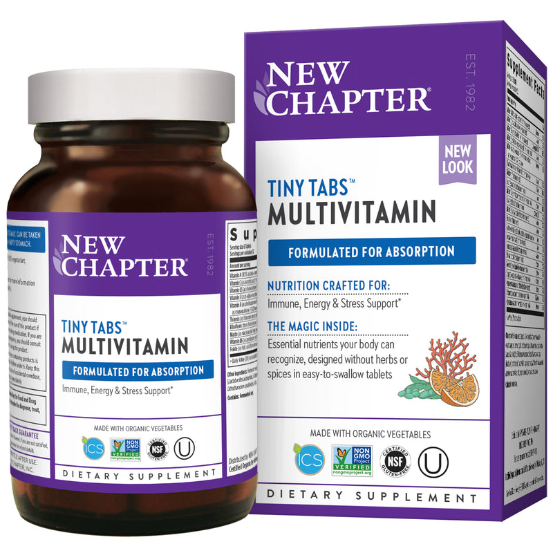 Tiny Tabs Multivitamin 192 Tablets by New Chapter best price