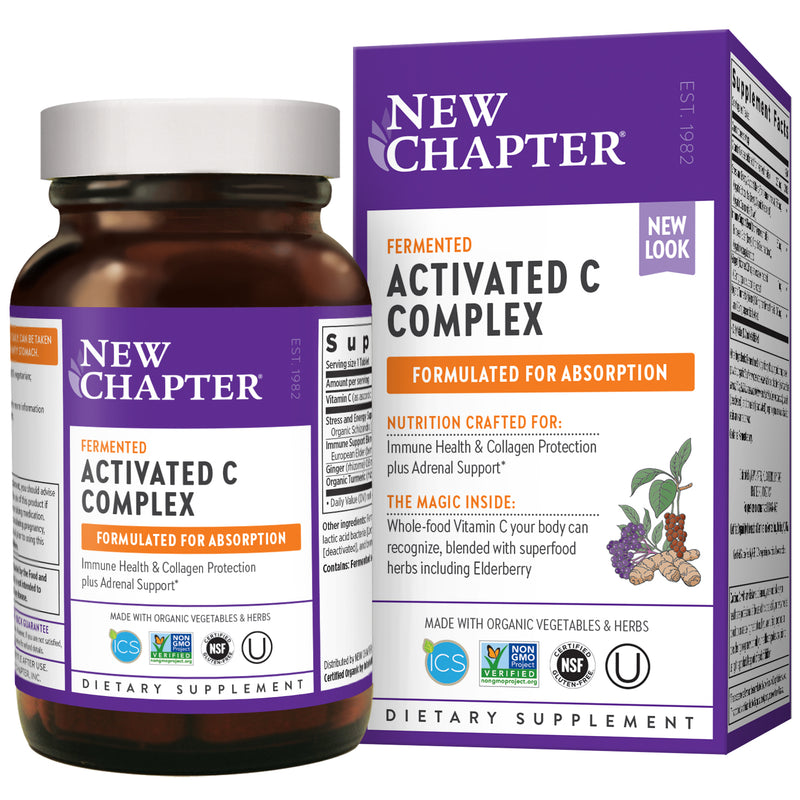 Activated C Food Complex 180 Tablets by New Chapter best price