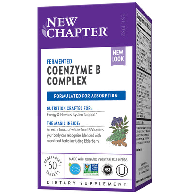 Fermented Coenzyme B Food Complex 60 Vegetarian Tablets by New Chapter best price