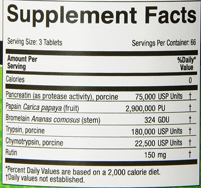 Medizym 200 Enteric - Coated Tablets