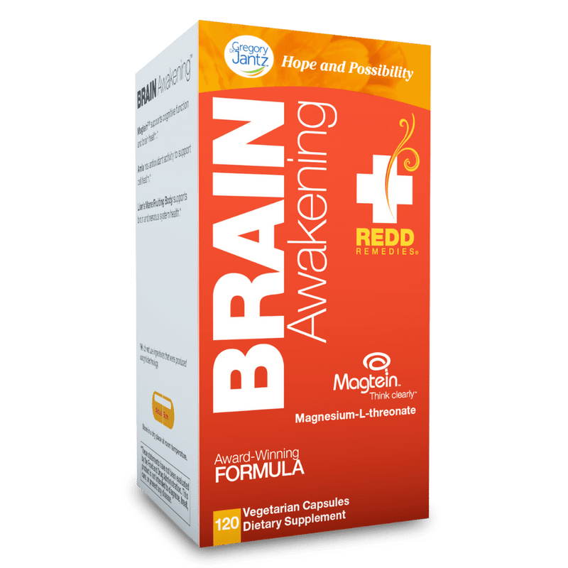 Brain Awakening 120 Vegetarian Capsules, by Redd Remedies