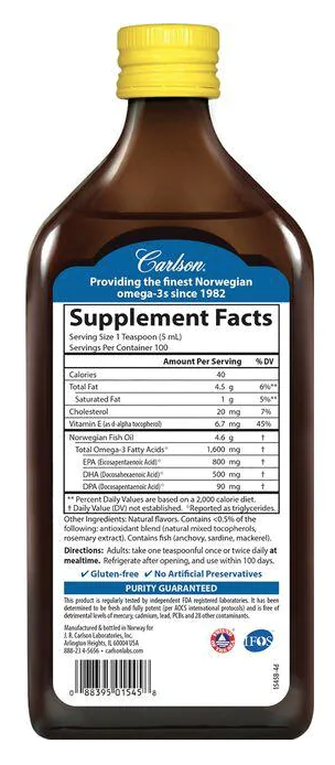 The Very Finest Fish Oil 16.9 fl oz