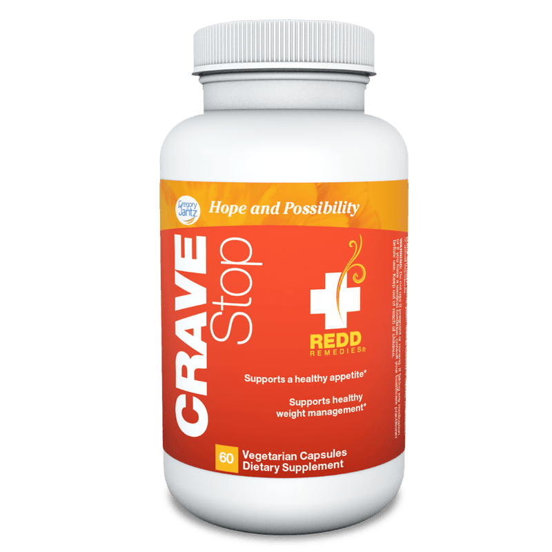 Crave Stop 60 Vegetarian Capsules, by Redd Remedies