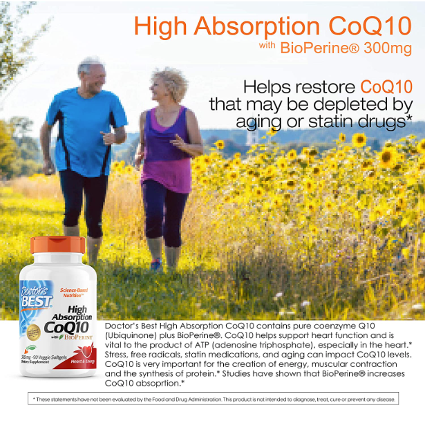 CoQ10 with BioPerine, 300 mg, 90 Veggie Softgels, by Doctor&