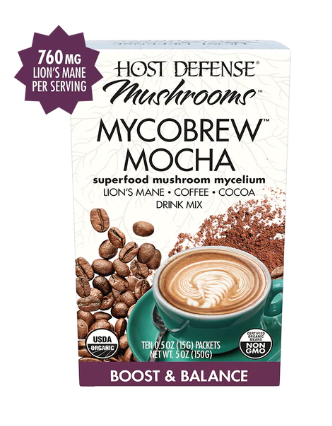 Host Defense Mycobrew Mocha Packets, 5 oz (150 G)