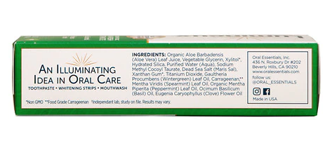 Clean & Fresh Toothpaste 3.75 oz - Mint, by Lumineux