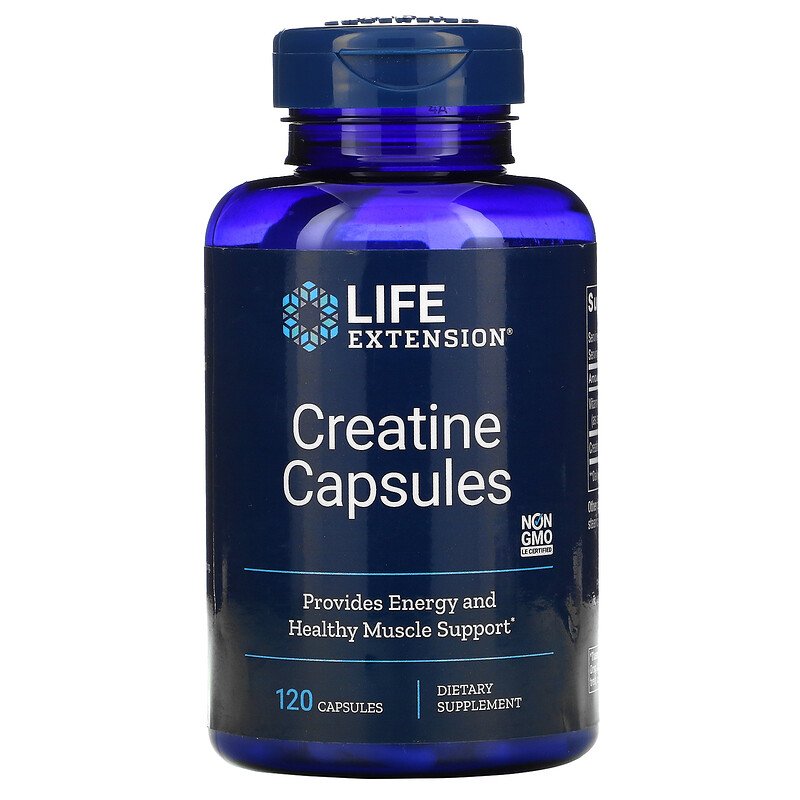 Creatine Capsules 120 Vegetarian Capsules Best Price