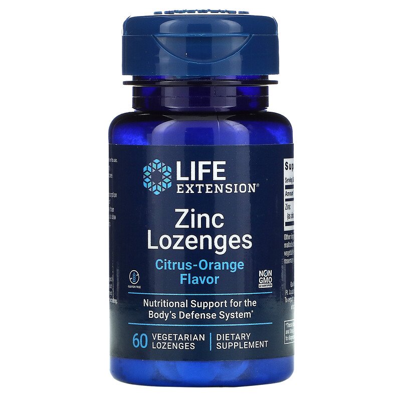 Zinc Lozenges 60 Vegetarian Lozenges  Best Price