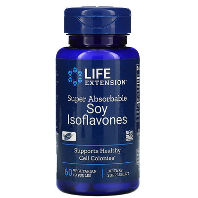 Super Absorbable Soy Isoflavones 60 Vegetarian Capsules Best Price