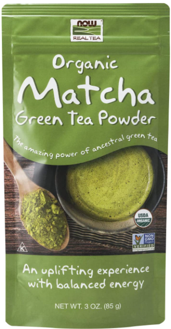 Japanese Organic Matcha Green Tea Powder, 3 oz (85 g), by NOW