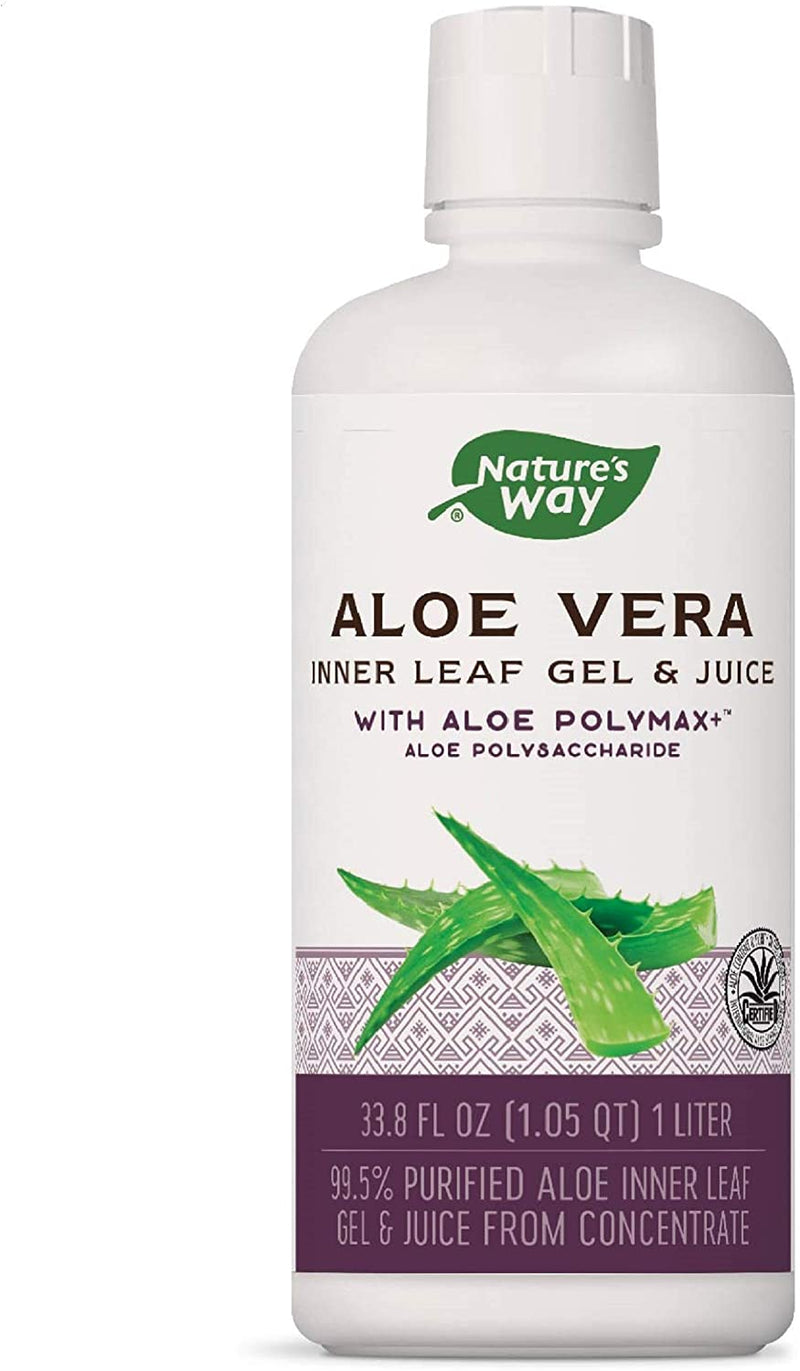 Aloe Vera Inner Leaf Gel & Juice 1 Liter (33.8 fl oz)