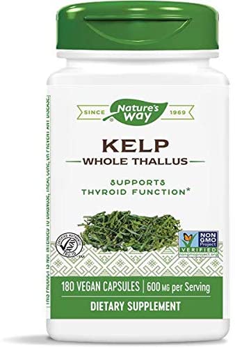 Kelp 600 mg 180 Vegetarian Capsules