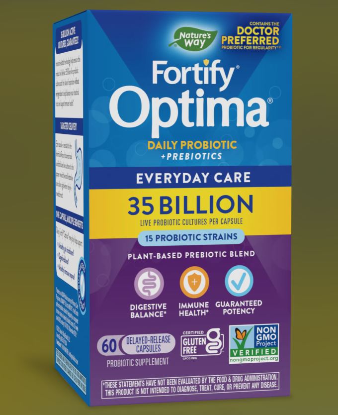 Fortify Optima 60 Vegetarian Capsules