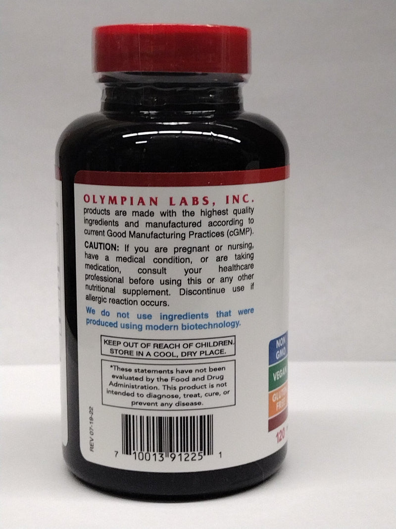 Biotin 10,000 mcg 120 Tablets, by Olympian Labs