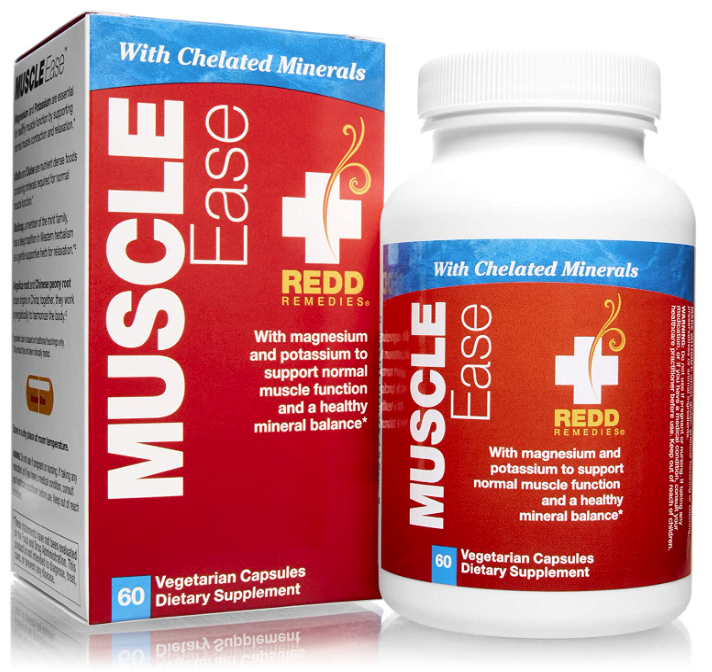 Muscle Ease 60 Vegetarian Capsules, by Redd Remedies