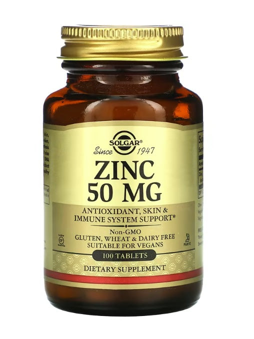 Zinc 50 mg 100 Tablets