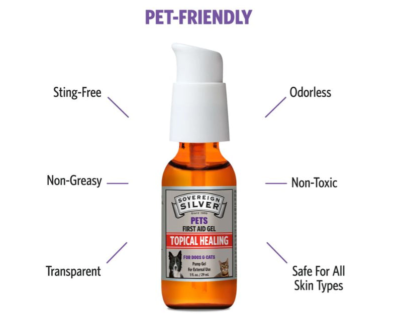 PETS First Aid Gel - Pump - 1 oz