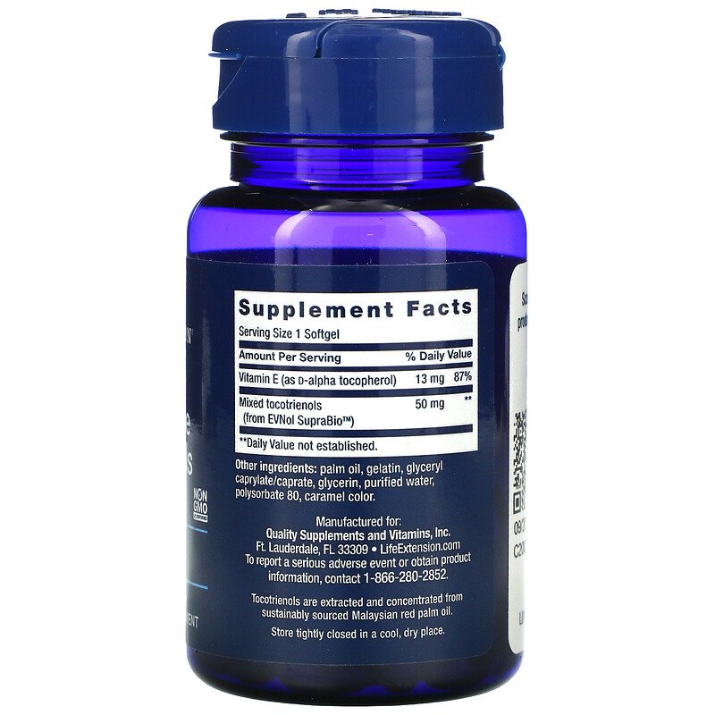 Super-Absorbable Tocotrienols 60 Softgels