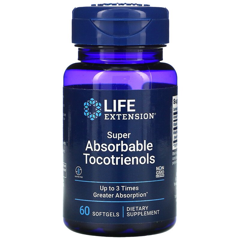 Super-Absorbable Tocotrienols 60 Softgels