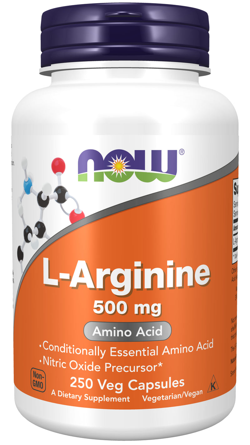 L-Arginine 500 mg 250 Capsules