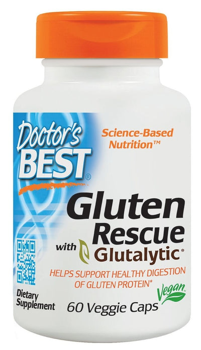 Gluten Rescue with Glutalytic 60 Veggie Caps