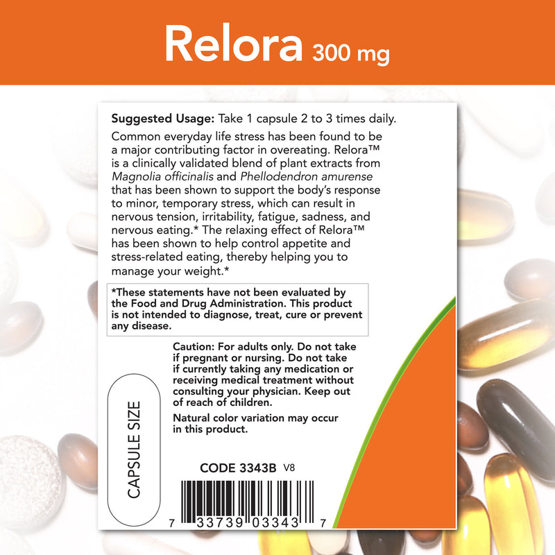 Relora 300 mg 120 Veg Capsules