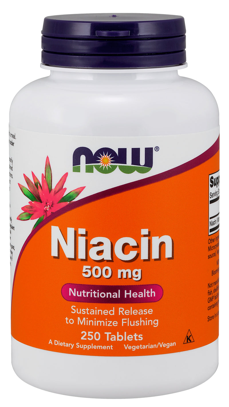 Niacin 500 mg 250 Tablets