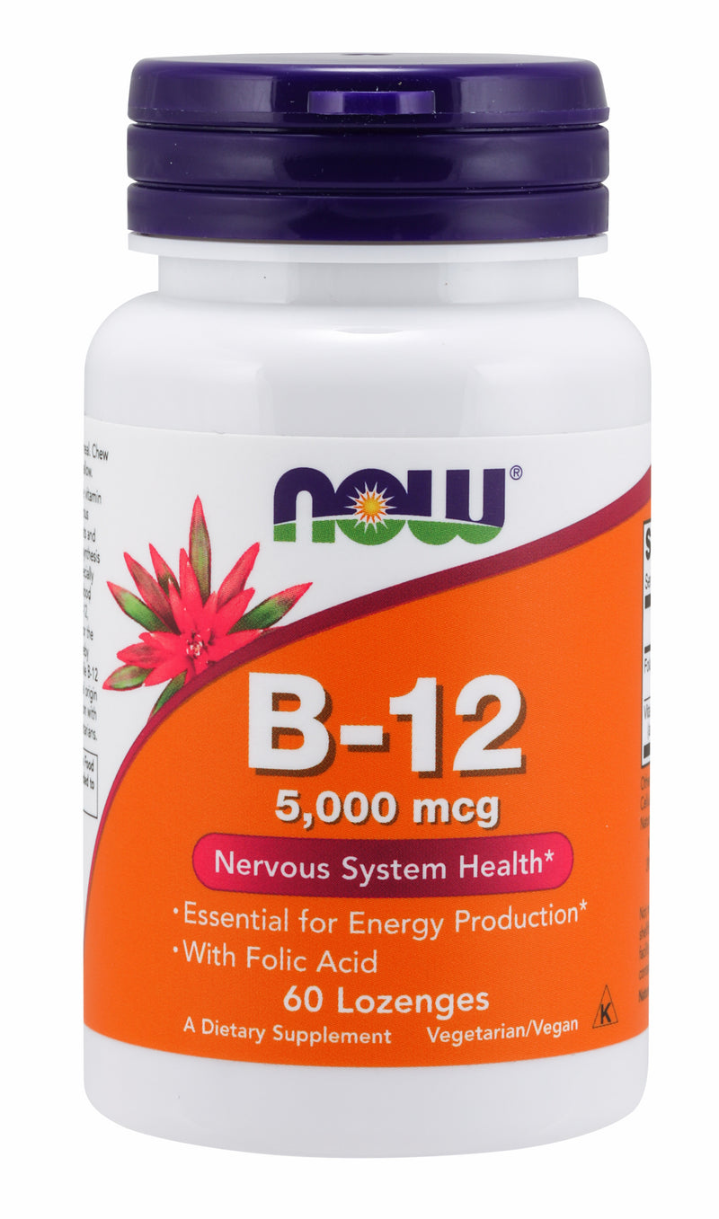 B-12 5,000 mcg 60 Lozenges