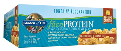 FucoProtein Peanut Butter Crunch 12 Bars