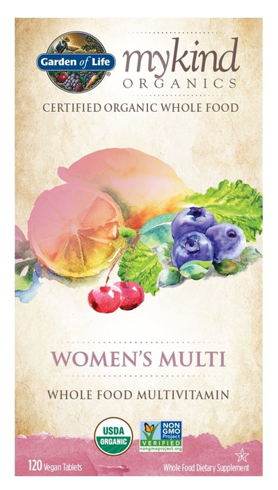 mykind Organics Women's Multi 120 Vegan Tablets