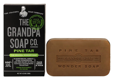 Pine Tar Soap 4.25 oz (120 g)