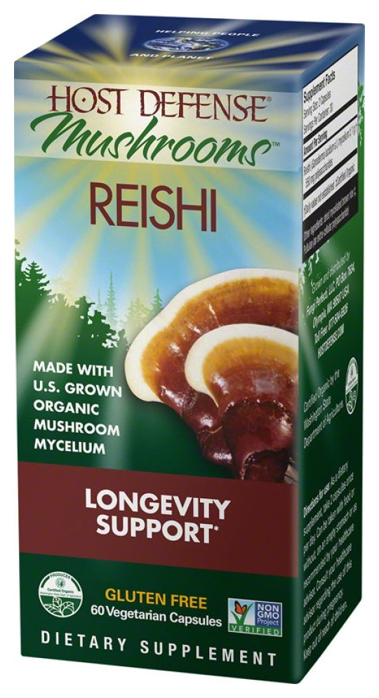 Host Defense Reishi 60 Vegetarian Capsules