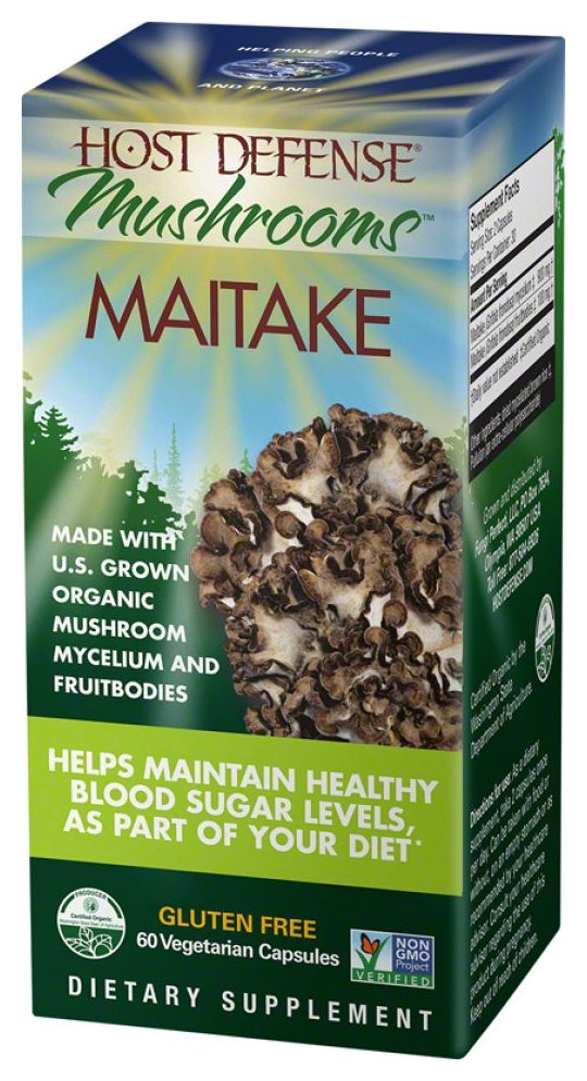 Host Defense Maitake 60 Vegetarian Capsules