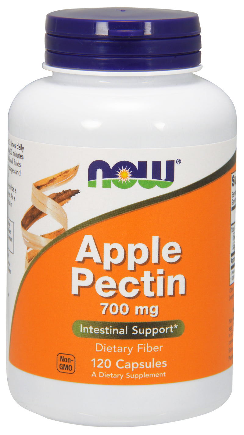 Apple Pectin 700 mg 120 Capsules | By Now Foods - Best Price