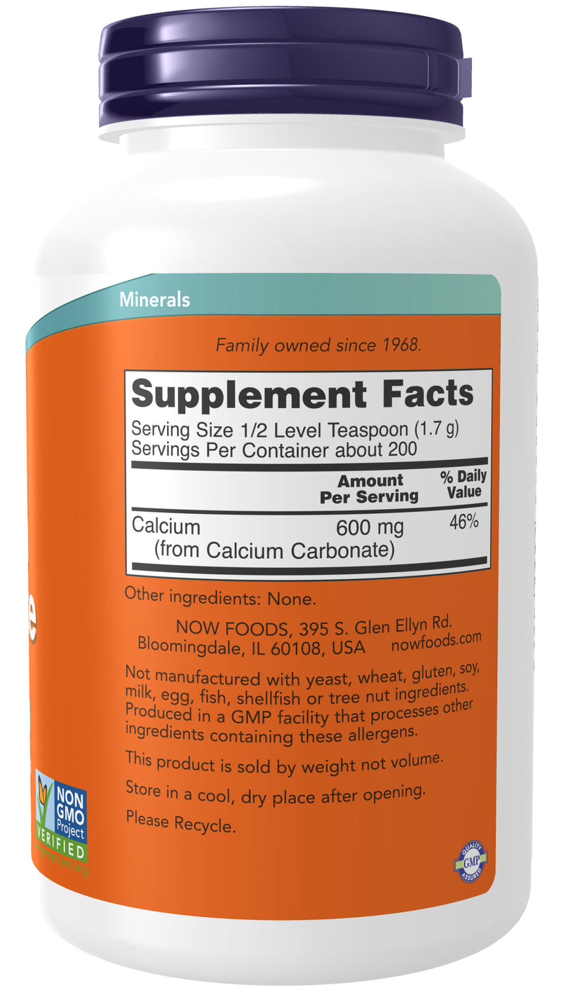 Calcium Carbonate Pure Powder 12 oz (340 g)