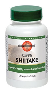 Super Shiitake 120 Vegetable Tablets