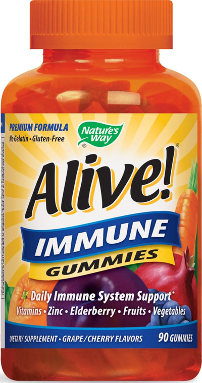 Alive! Immune Gummies 90 Gummies