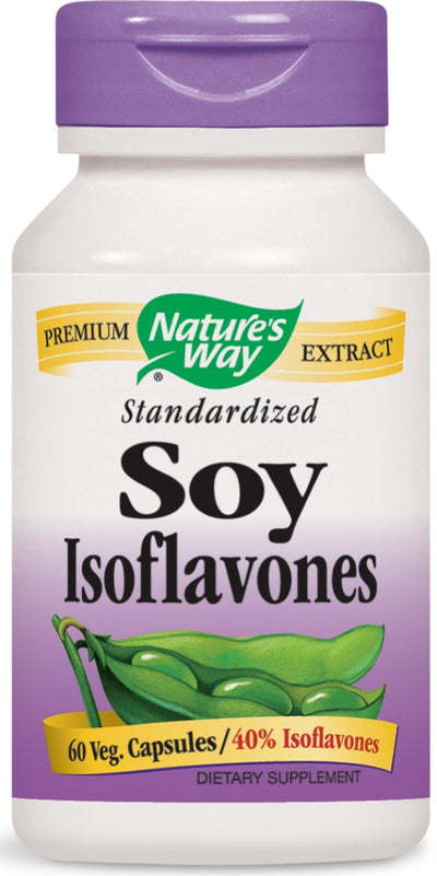 Soy Isoflavones Standardized 60 Veg Capsules