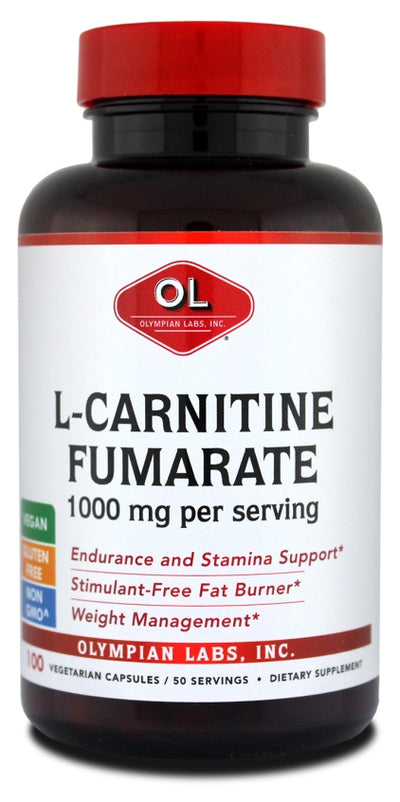 L-Carnitine Fumarate 100 Vegetarian Capsules