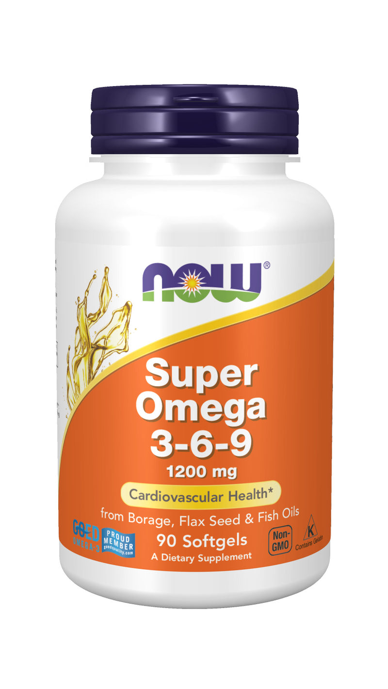 Super Omega 3-6-9 1200 mg 90 Softgels